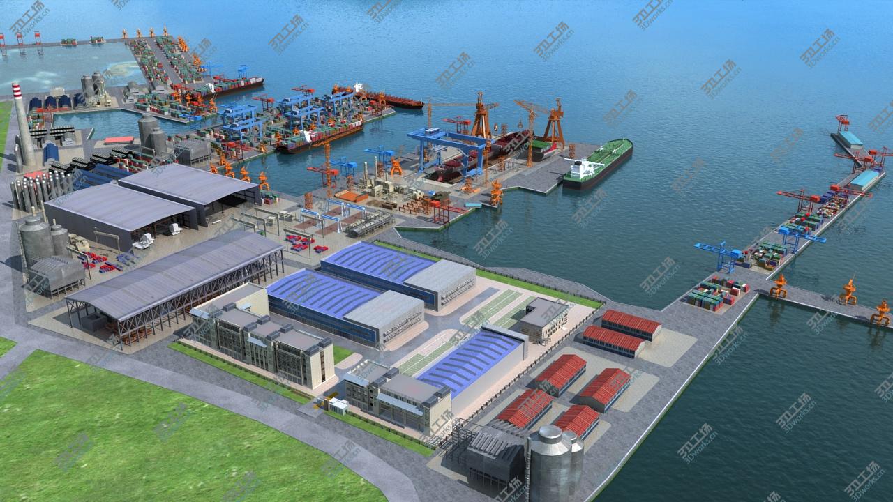 images/goods_img/202105074/Shipyard harbor 3D/1.jpg